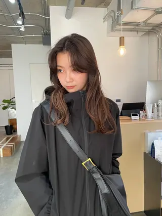 ロング 仙田 遥のヘアスタイル