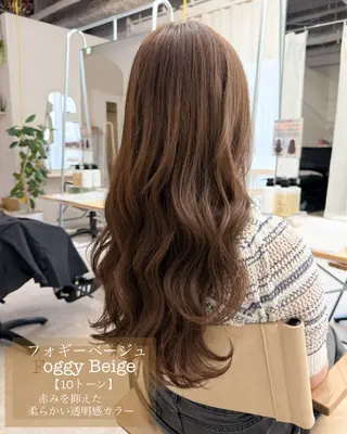 ロング カラー 🫧透明感カラー🫧 髪質改善/ 大村勇人のヘアスタイル