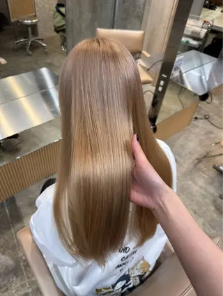 カラー ハイトーンカラー/ airi🎀のヘアスタイル