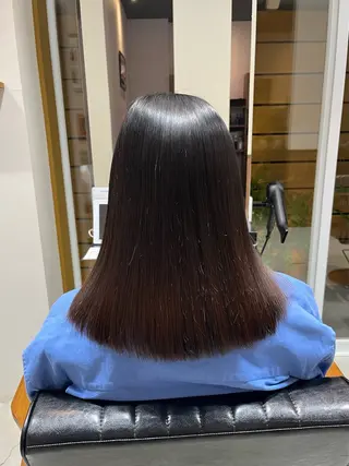 ミディアム 宮川 結妃のヘアスタイル