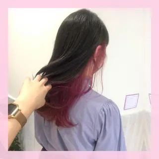 ロング カラー plum.所属・🍒前川 🍒のヘアスタイル