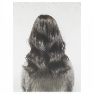 セミロング ロング カラー biscohair 髪にドラマを。のヘアスタイル