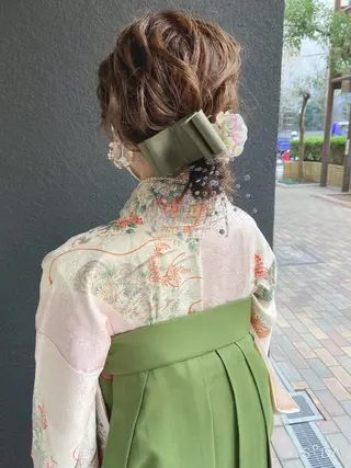 ミディアム loe 薬院本店【ロエ】所属・早稲田 千尋のヘアスタイル