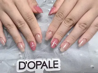 ネイル D‘OPALEサロン所属・長さ出し専門店 上野kkのネイルデザイン