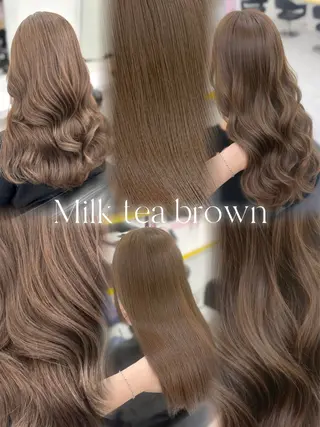 ロング カラー 韓国ヘア×透明感 🪞横浜/MIU🪞のヘアスタイル