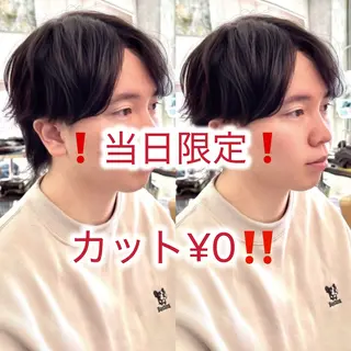 メンズ egerie prime 井向幹滉のヘアスタイル