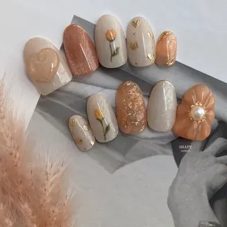 メンズ ネイル SHAPYパラジェル フィルイン対応　うみのマツエク・マツパデザイン