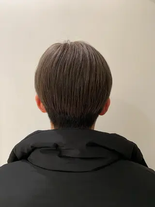 ショート カラー メンズ [渋谷美容師] 玲弥のヘアスタイル