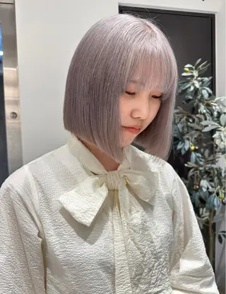 ショート ୨୧柔らかいカラー nozomi ୨୧のヘアスタイル