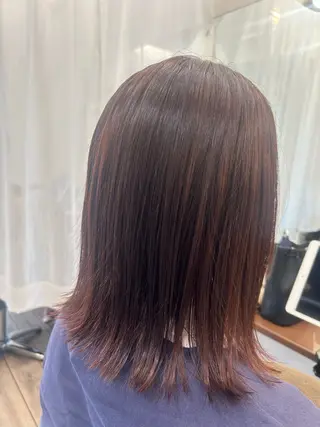 ミディアム カラー RYUCK所属・暖色＊艶カラー /Chitose🎀のヘアスタイル