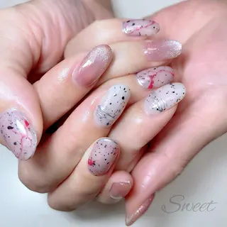 ネイル sweet 仲野陽子のネイルデザイン