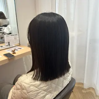 ミディアム FRAME+なんば駅前店所属・砂野 真璃奈のヘアスタイル