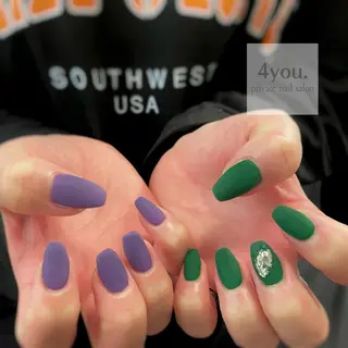 ネイル nail salon ４ｙｏｕ．のネイルデザイン