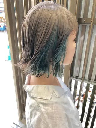 ショート 美髪改善×シールエク ステ/ヨシモトカンジのヘアスタイル