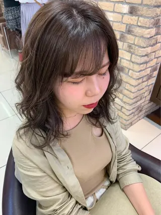 セミロング ママ美容師まつげ 🤍まき🤍のマツエク・マツパデザイン