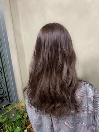 セミロング カラー 🌈髪質改善💕 縮毛矯正✨青木まで✨のヘアスタイル