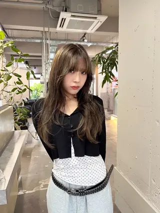 カラー ハイトーン レイヤー🎀meiのヘアスタイル