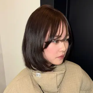 カラー KAHO 大阪カラーモデル募集のヘアスタイル