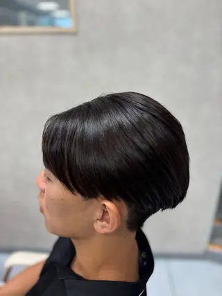 ショート メンズ メンズ特化韓国風 パーマスタイル/りんのヘアスタイル