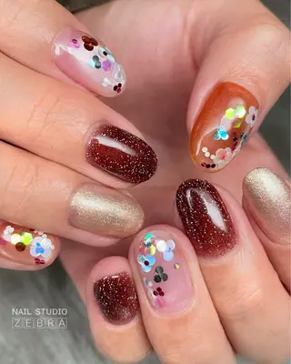 ネイル Nail Studio Zebra所属・HINATA - ZEBRAのネイルデザイン