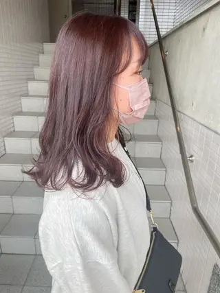 セミロング レビジュヘア 京都/桂のヘアスタイル