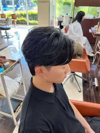 ショート メンズ AROH  men's cut&men's perm 船橋店所属・🧊メンズ特化🧊 高木航希のヘアスタイル