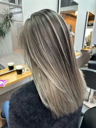 セミロング Reb_keiji 👑小倉圭司のヘアスタイル