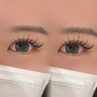 マツエク・マツパ ハルカ🎀まつパ/束 感マツエク/フラットのマツエク・マツパデザイン