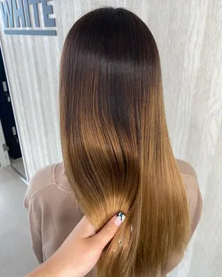 ロング カラー UNDER vr 【アンダーバー】のヘアスタイル