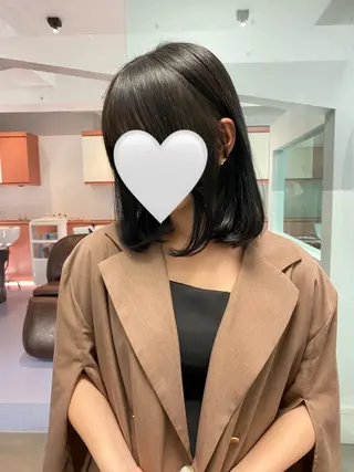 ショート カラー blink所属・暖色/ブラウン/ 透明感/ゆうかのヘアスタイル