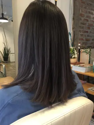 ミディアム カラー 💘透明感カラー💘 沖本 将宏のヘアスタイル