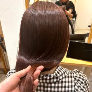 セミロング カラー 透明感/ベージュ /kazui🐈のヘアスタイル