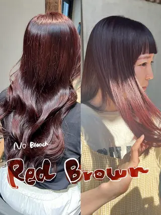 ロング カラー 野々村 朋美のヘアスタイル