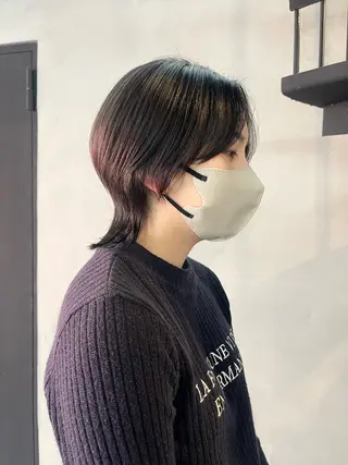 ショート 柏 ウルフ/レイヤー 田中佐和🐺のヘアスタイル