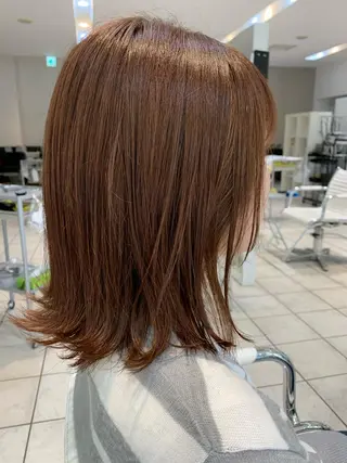 ミディアム 竹井 寛喜のヘアスタイル