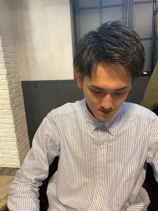 ショート メンズ 🌞メンズパーマ ONOE💈のヘアスタイル