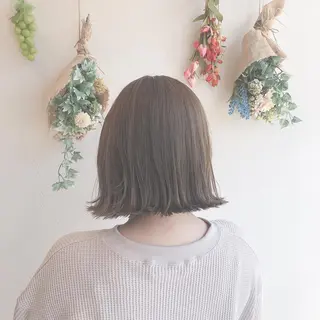 ショート カラー 西 めぐみのヘアスタイル