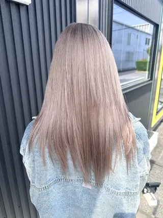 ロング カラー 加藤 佑二のヘアスタイル