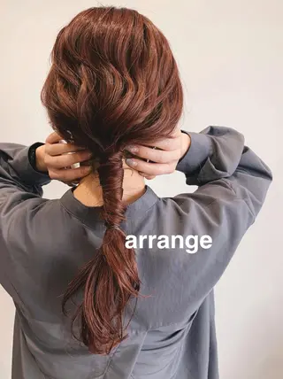 ロング ヘアアレンジ kitagawa mayuのヘアスタイル