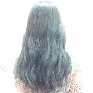 ロング 韓国　縮毛矯正 髪質改善　木村のヘアスタイル