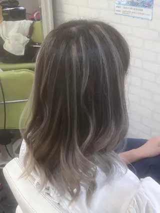 ミディアム カラー ヘアアレンジ Kimura Shinyaのヘアスタイル