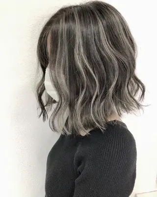 ショート カラー GiseL天神カラー 髪質改善/ブリーチのヘアスタイル