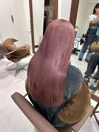 ロング カラー ハイトーン/エクステ /🎀YUINA🎀のヘアスタイル