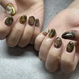 ネイル p.o.n. nuance/個性的のネイルデザイン