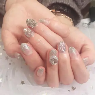 カラー ネイル Q Free nailsのネイルデザイン