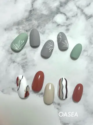 ネイル 🌞💜 KAORI 🌴のネイルデザイン