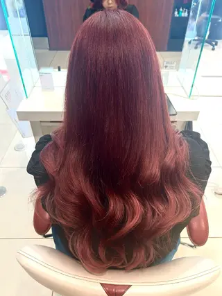 ロング カラー 🖤韓国風顔周り / TAMAMI🖤のヘアスタイル