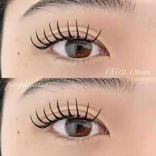 マツエク・マツパ purple aster名駅店所属・パープルアスター/ mako🐈‍⬛🤍のマツエク・マツパデザイン