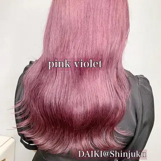 ロング カラー パーマ ヘアアレンジ メンズ ワット 原宿のヘアスタイル