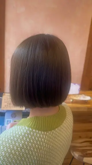 カラー なずな 🧚のヘアスタイル